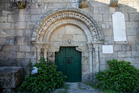 Iglesias románicas del casco histórico de Allariz: Iglesia de Santa María de Vilanova